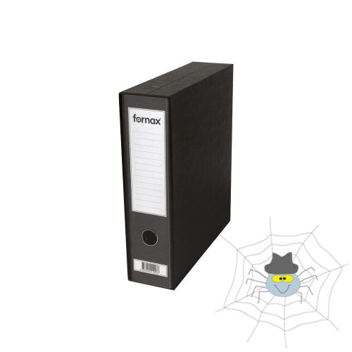 Tokos iratrendező A4, 8cm, Fornax Prestige fekete