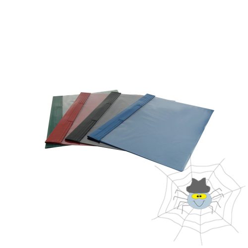 Keményhátú gyorsfűző A4, műanyag, Bluering®, zöld