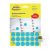 AVERY Zweckform etikett címke, Ø18 mm, jelölésre, 24 címke/ív, 44 ív/csomag - kék