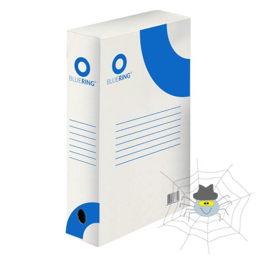 Archiváló doboz boxy A4, 80mm, karton Bluering®