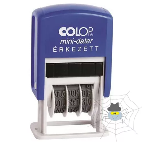 Szóbélyegző dátummal Colop Mini S160/L ÉRKEZETT