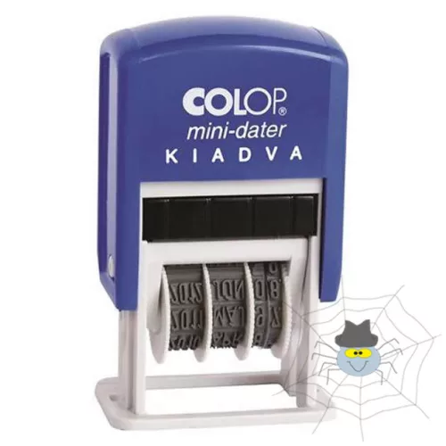 Szóbélyegző dátummal Colop Mini S160/L KIADVA