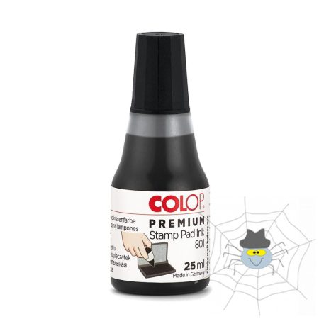 Bélyegzőfesték C 801/25 ml, Colop fekete