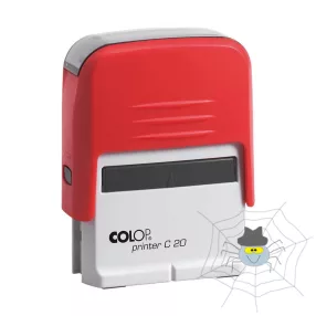Bélyegző C20 Colop piros ház/kék párna