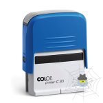 COLOP C 30 bélyegző - kék ház / kék párna