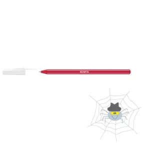   Ico Signetta golyóstoll 0,7 mm, kupakos, - írásszín piros