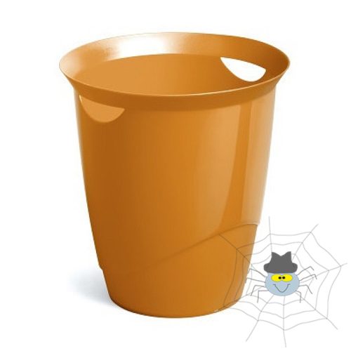 Papírkosár 16l, Durable Trend, narancssárga