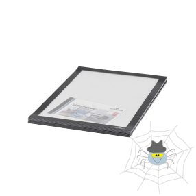   Infokeret A4, XXL csomag, 10 db/doboz, Durable Duraframe® fekete