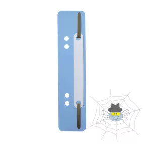   Gyorsfűző szerkezet, lefűzőlapocska, PP Durable 25 db/csomag, világoskék