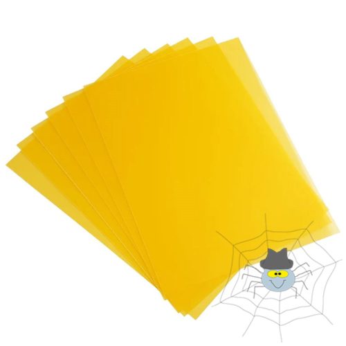 Előlap, A4, 200 micron 100 db/csomag, Bluering® áttetsző sárga