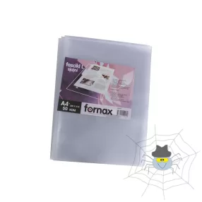   Genotherm 'L' A4, 90 micron víztiszta, felül-oldalt nyitható, 50 db/csomag, Fornax