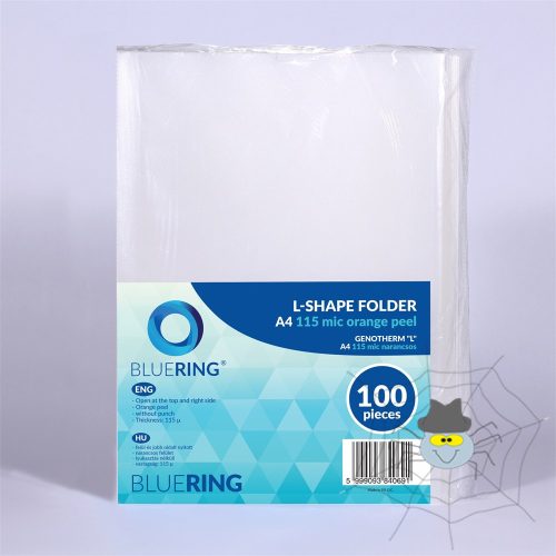 Genotherm 'L' A4, 115 micron narancsos Bluering® 100 db/csomag,