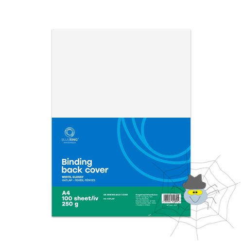 Hátlap, A4, 250 g. fényes 100 db/csomag, Bluering® fehér