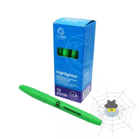 Szövegkiemelő kerek test Bluering® zöld