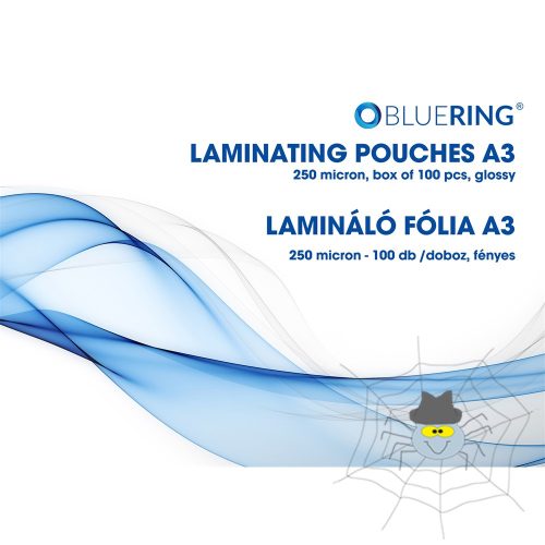 Lamináló fólia A3, 250 micron 100 db/doboz, Bluering®