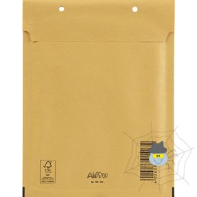 Légpárnás szilikonos boríték C/13 - barna