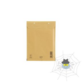 Légpárnás szilikonos boríték D/14 - barna