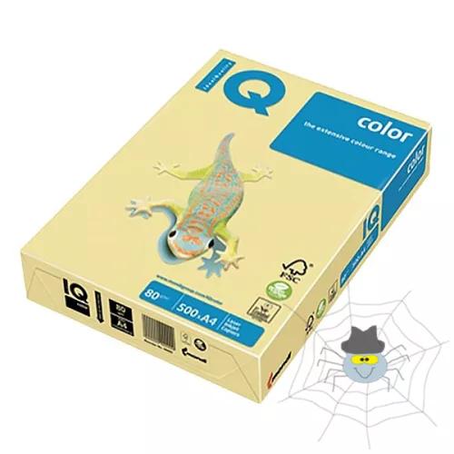 IQ Color A4/160 gr. színes fénymásolópapír - "CR20" pasztell krém - 250 ív/csomag