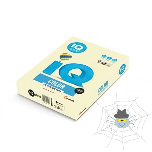IQ Color A4/160 gr. színes fénymásolópapír - "BE66" pasztell vanília - 250 ív/csomag