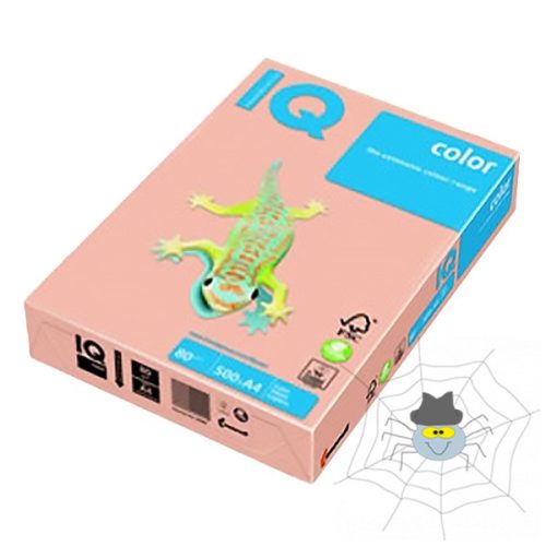 IQ Color A4/80 gr. színes fénymásolópapír - "OPI74" pasztell flamingo - 500 ív/csomag