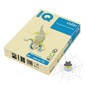   IQ Color A4/80 gr. színes fénymásolópapír - "CR20" pasztell krém - 500 ív/csomag