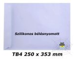 TB4 (250 x 353 mm) szilikonos bélésnyomott  - 250 db/doboz