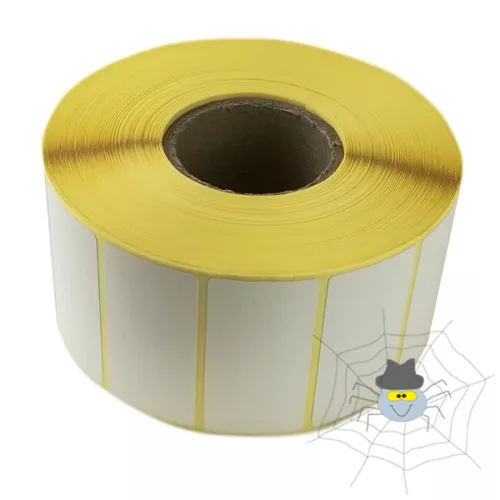 Etikett tekercses thermo 25x50 mm - 2000 címke/tekercs