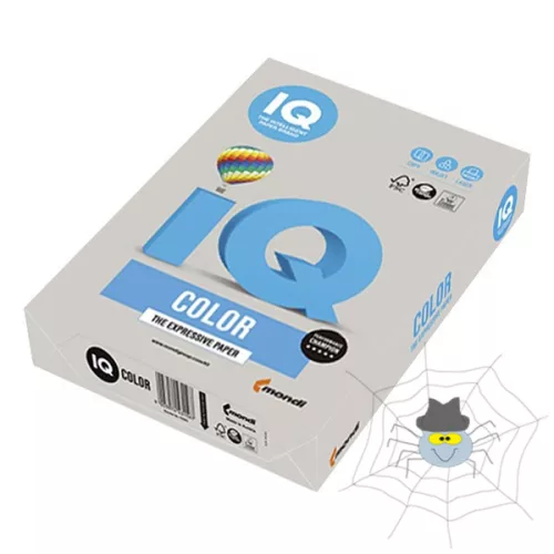IQ Color A4/160 gr. színes fénymásolópapír - "GR21" trend szürke - 250 ív/csomag