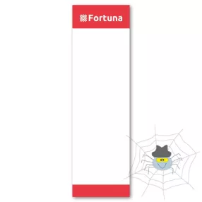  FORTUNA cserecímke 7,5 cm-es iratrendezőhöz - 25 db/csomag