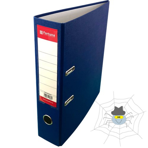 Fortuna  emelőkaros iratrendező - A4 - 7,5 cm - királykék
