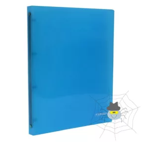 Gyűrűskönyv E-COLLECTION A/4 pp 4 gyűrű kék