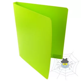 Gyűrűskönyv A/4 PP 20mm 4 gyűrű lime