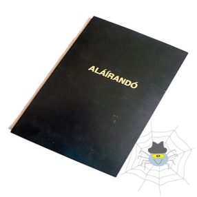 Aláírandókönyv A/4 fekete