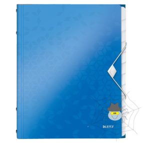 Előrendező LEITZ Wow A/4 12 részes kék