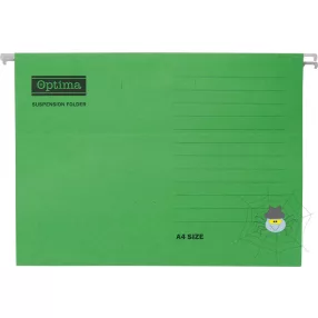 Függőmappa OPTIMA A/4 zöld 25db/csomag