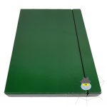 FORTUNA karton gumis mappa - 30 mm - zöld