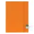 Gumis mappa OPTIMA A/4 fluo narancs 600gr