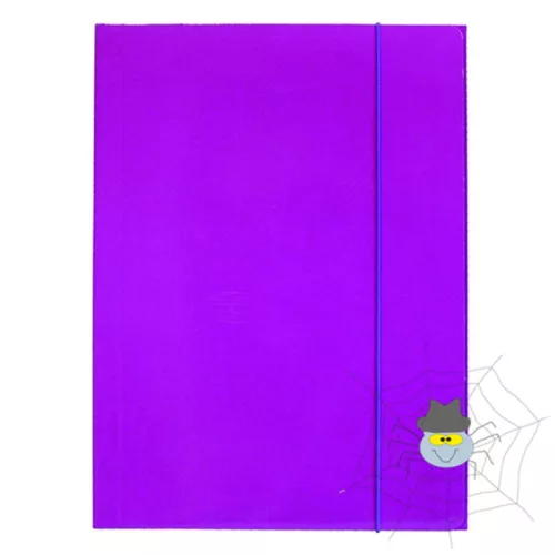 Gumis mappa OPTIMA A/4 lila 600gr