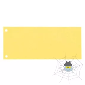Elválasztócsík ESSELTE 105x240mm sárga