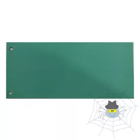 Elválasztócsík FORTUNA 105x235mm zöld 100 db/csomag