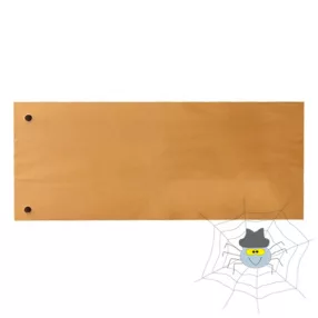 Elválasztócsík FORTUNA 105x235mm narancs 100 db/csomag