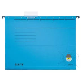   Függőmappa LEITZ Alpha Standard A/4 karton kék 25 db/doboz