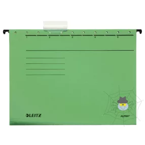   Függőmappa LEITZ Alpha Standard A/4 karton zöld 25 db/doboz