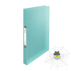 Gyűrűskönyv ESSELTE Colour'Ice A/4 PP 2R 25mm kék