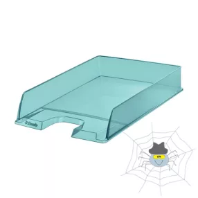 Irattartó tálca ESSELTE Colour'Ice áttetsző kék