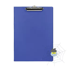 Felírótábla OPTIMA A/4 fedeles PP kék