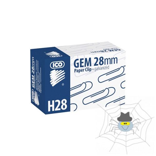 ICO H28 mm gemkapocs - 100 db/doboz