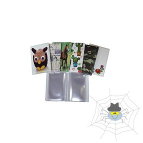 Okmánytartó vegyes mintákkal 14 zsebes