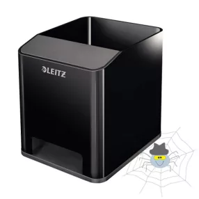 Írószertartó LEITZ kettős színhatású fekete-szürke