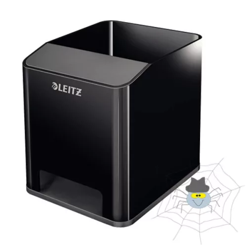 Írószertartó LEITZ kettős színhatású fekete-szürke